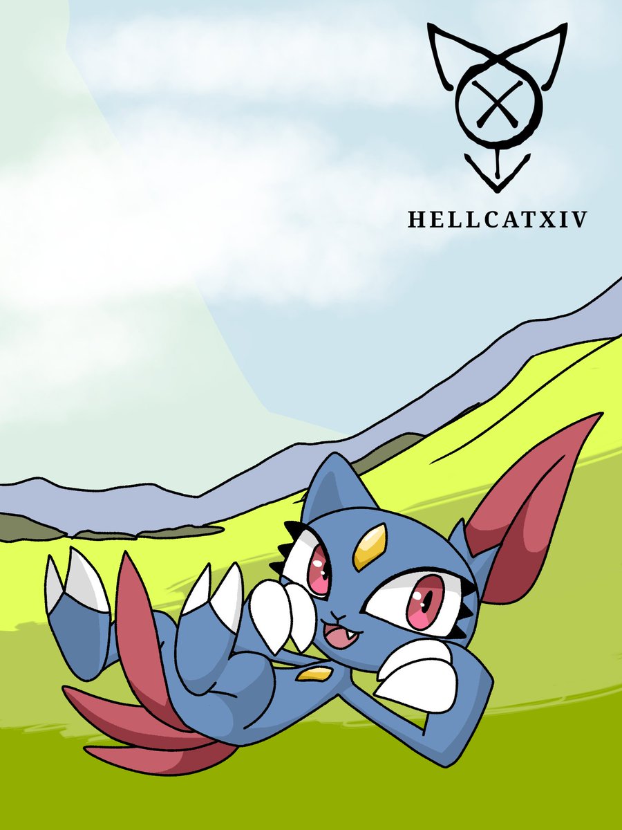 hellcatXIV's tweet photo. Nyan Roll.
#Pokemon #Pokemonartㅤ
#Sneasel #ニューラ https://t.co/6LQ5UASXbt