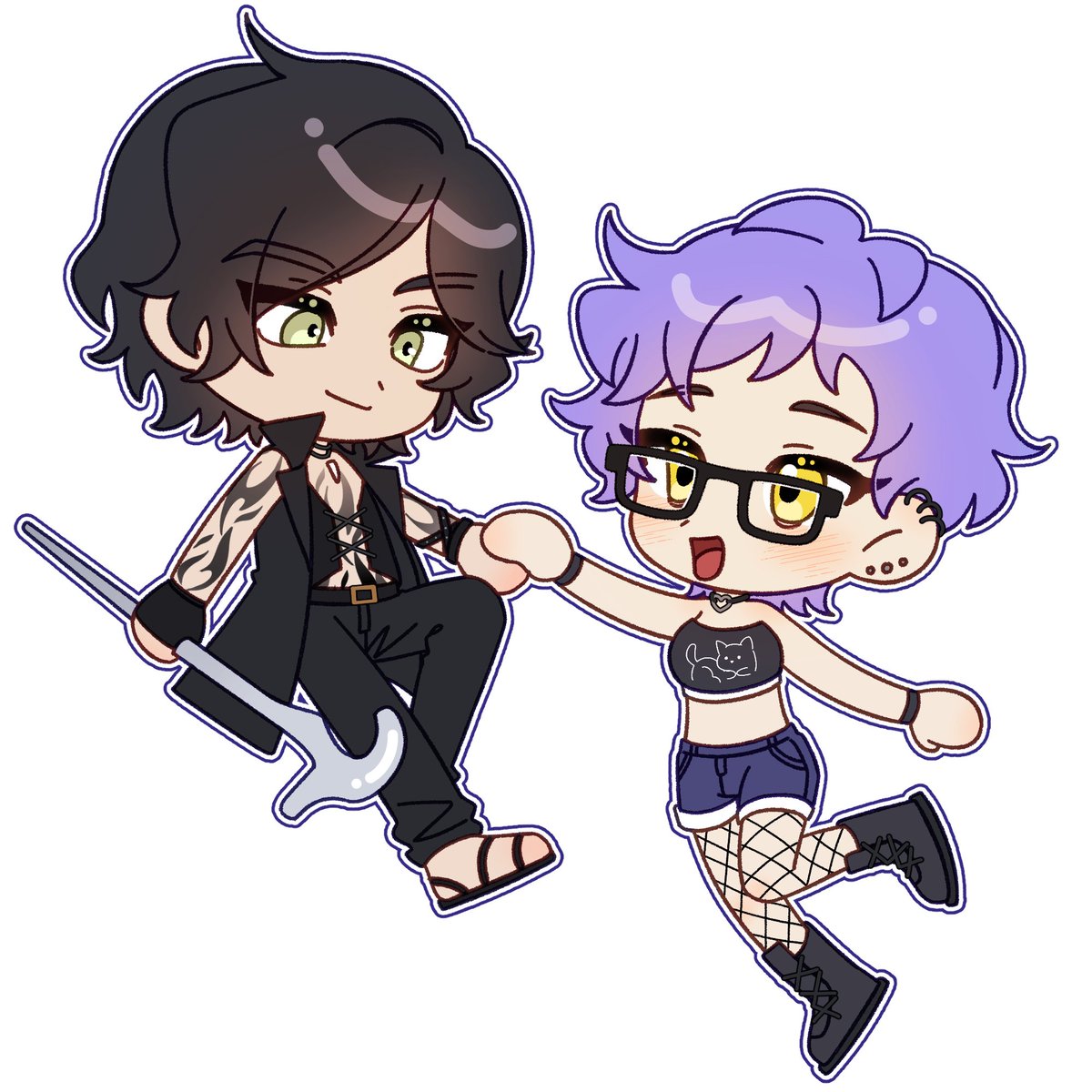lighterssweetie's tweet photo. Take me wherever you go, I never want to be without you ♡₊˚⊹ 

art by @ forest9825 on crepe

 #yumetwt #selfshiptwt #dmcyume https://t.co/pG70PPeKjH