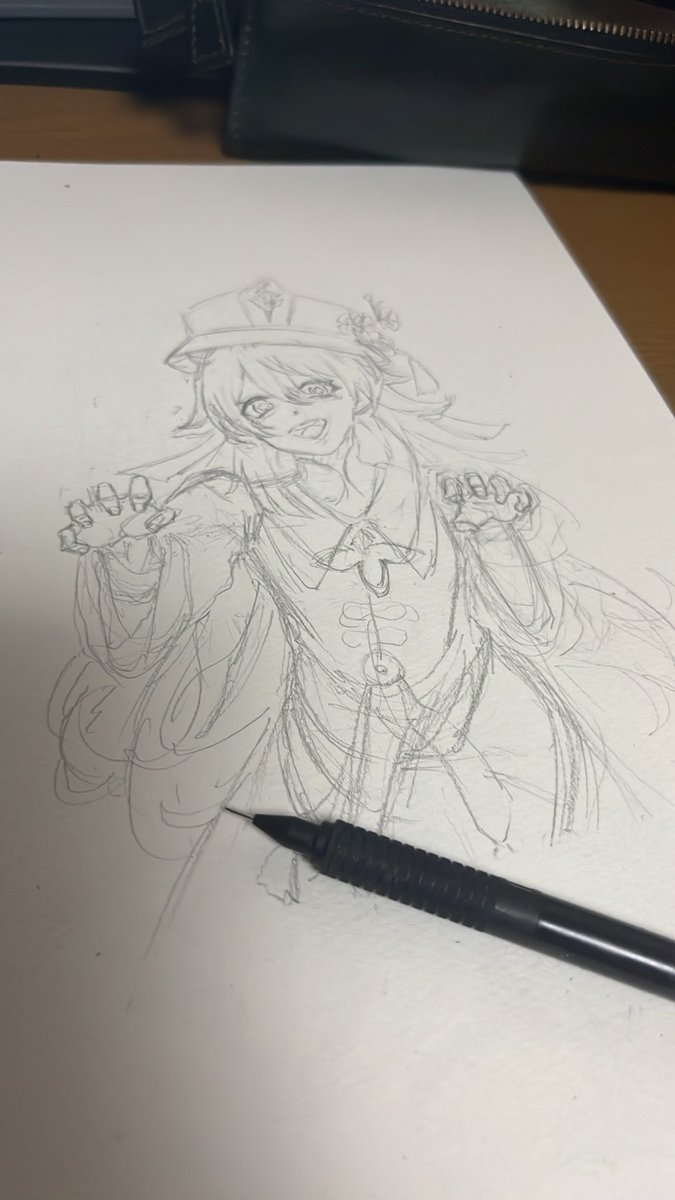 Vredly84's tweet photo. 胡桃描くよー✨ https://t.co/Tv4T1Fwpv0