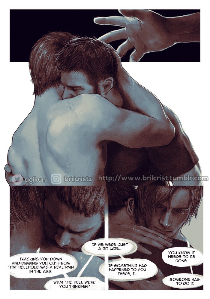 agikun's tweet photo. *𝑨𝒇𝒕𝒆𝒓 𝑬𝒍𝒑𝒊𝒔* (1/3)

This is a direct continuation from my short comic: *Before Elpis*

#Chreon #RE9 #REBHFun https://t.co/JU5bPW7MVL