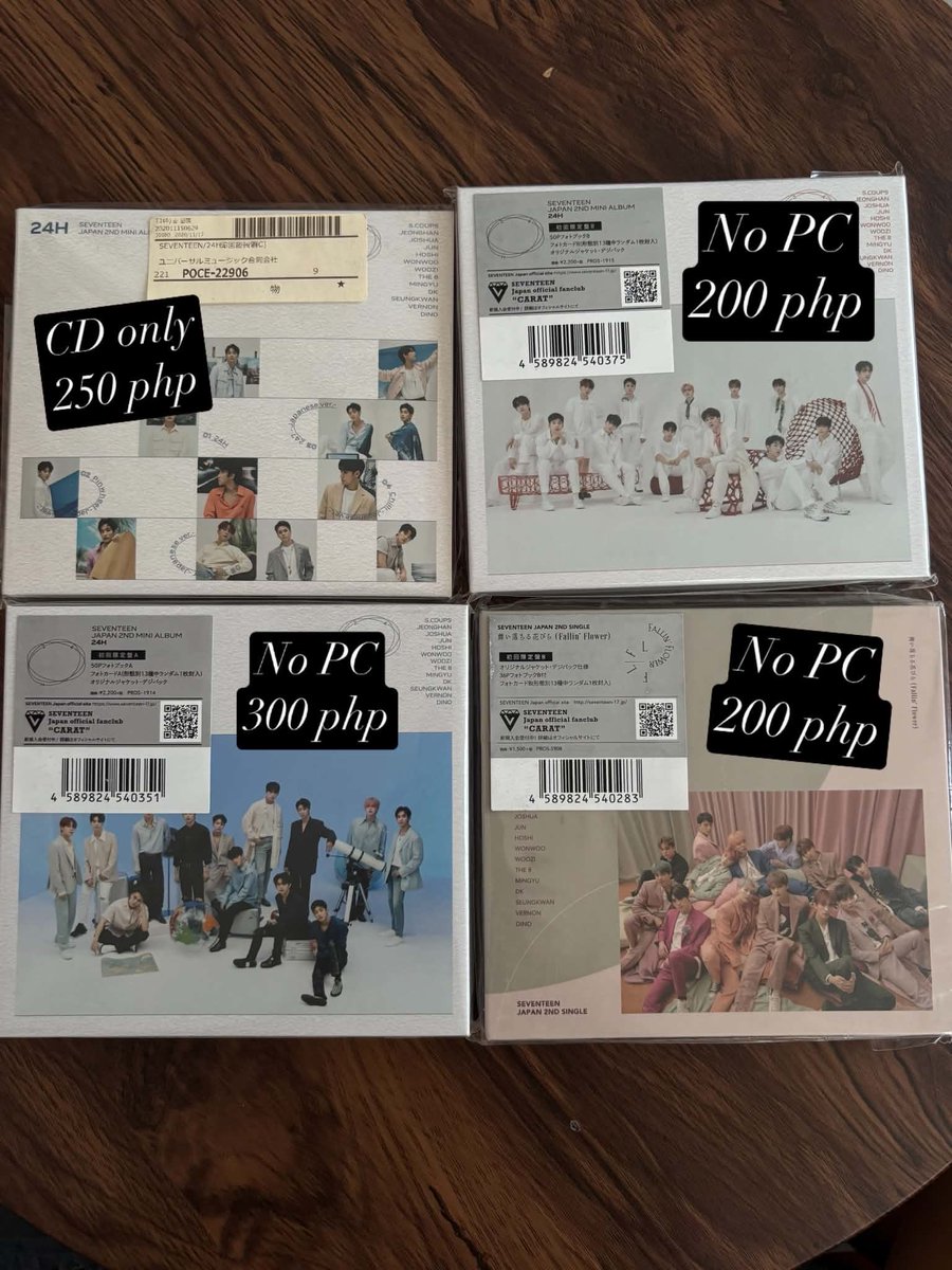 zelescart's tweet photo. wts lfb ph seventeen bts unsealed album
be henggarae face the sun semicolon fallin flower japan albums

- price on pics
- helping a friend only 💕 https://t.co/mmTgGyTke4
