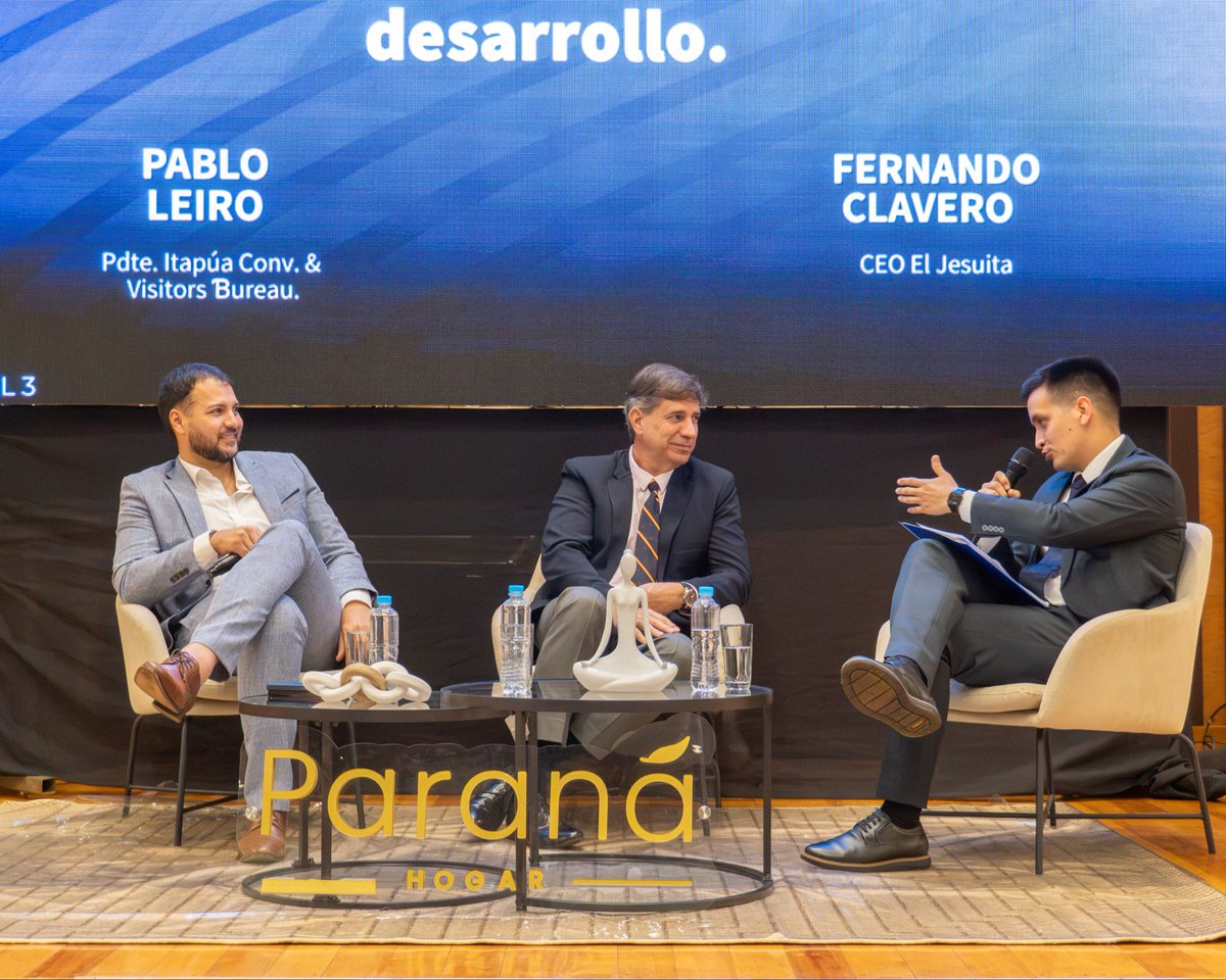 FernandoVeron5's tweet photo. Esto fue el CEO Forum 2026. Gracias a cada líder que subió a ese escenario, a cada persona que eligió estar en esa sala, y a todo el equipo que hizo posible esta noche. Itapúa tiene mucho para dar, y esta noche lo demostramos. https://t.co/GNsFhd17uC