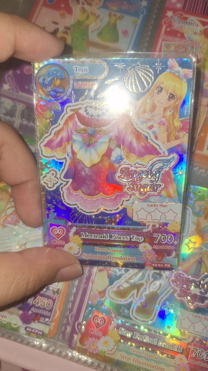 neaveeylin's tweet photo. WTS AIKATSU CARDS
kira2 ada yg mau adopt ichigo 
pisces ku ga yaa?? 
dom sby, bisa oren 100% trusted. Minat? Dm 
#wts #aikatsu #aikatsucards https://t.co/FsujwbwM5A