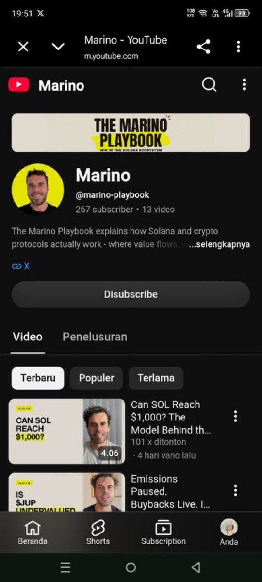 sagawott's tweet photo. @marinonchain I followed  you and Subcribed  looking forward to your next content 🔥

CajU8WwZH2CbNgm3oeHj5Uo3W4ZhckHo3bhncGK2Jfub https://t.co/Zji3dyYCc1