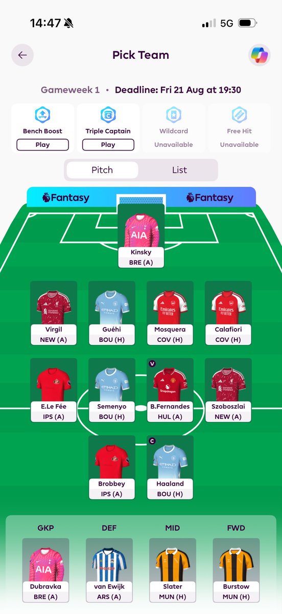 HarrisonHunt_'s tweet photo. @FantasyFootyFix Thoughts on this draft? https://t.co/gaHmyMzq0l