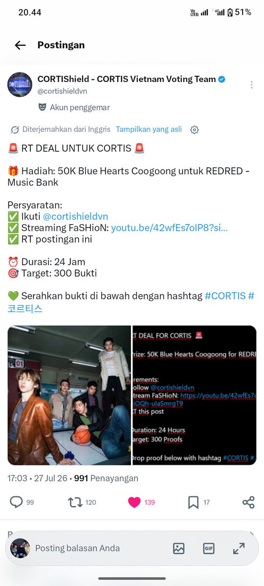 kadek56554's tweet photo. @cortishieldvn FOR #CORTIS https://t.co/za0UztaBZg