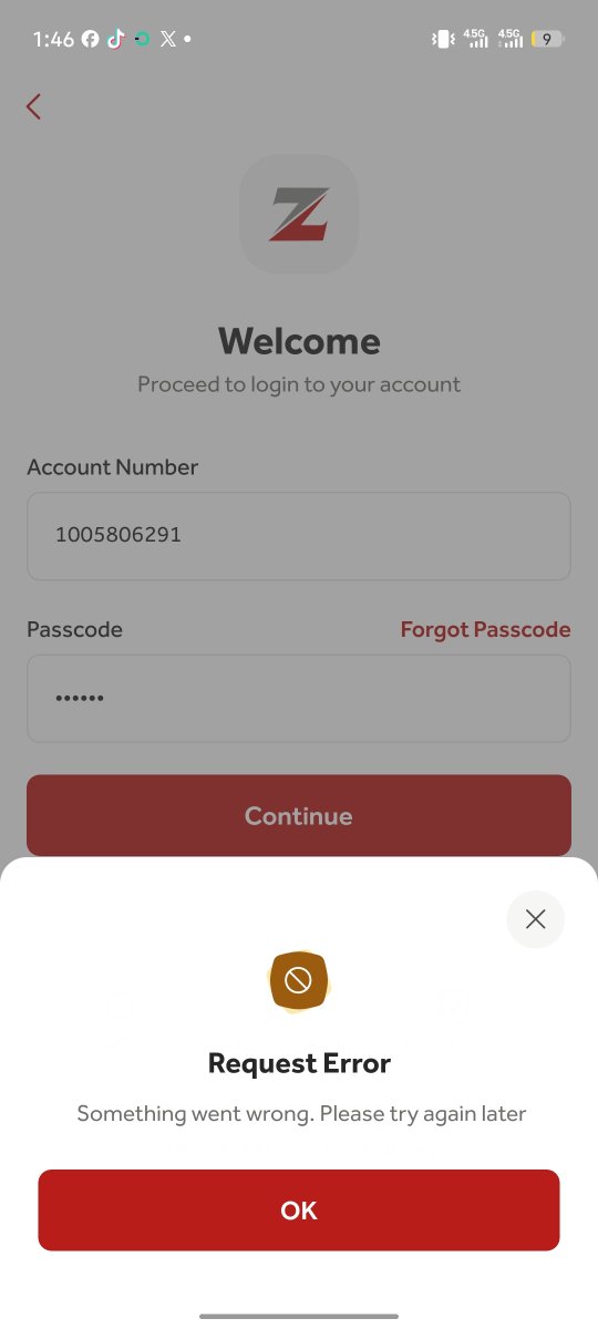 LOAB101's tweet photo. This is what I have been getting since morning till now despite calling your customer care @ZenithBank this service isn't encouraging. Please do something https://t.co/zgOTGzhLuO