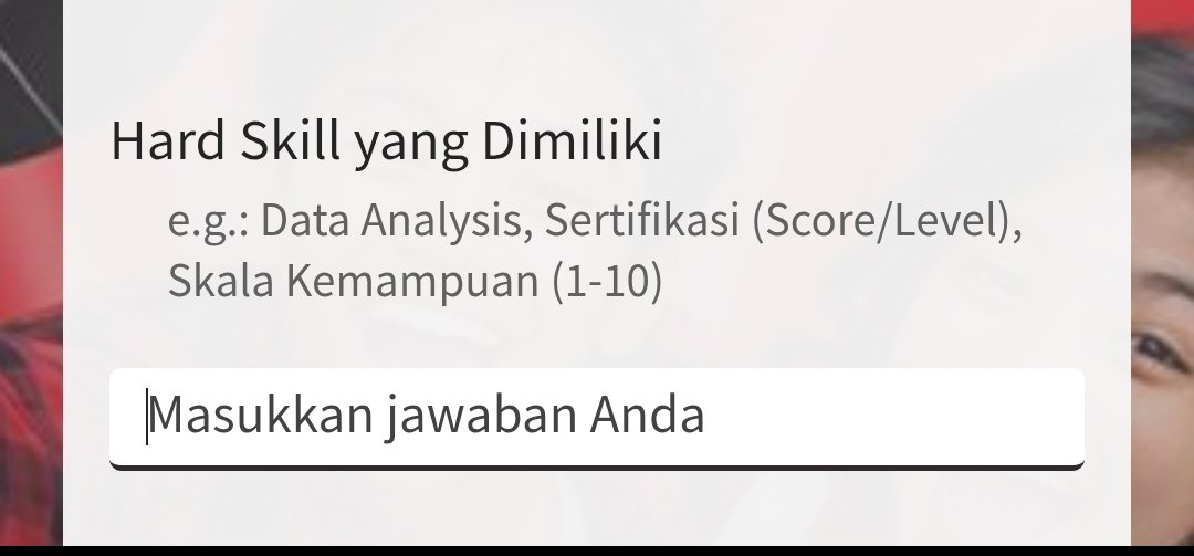 traacer85's tweet photo. @maeeeiia halo kaaaa!! izin tanyaa, untuk bagian iniii format isinya gimana yaa? aku masih belum paham sama contoh yg dikasih huhu. Thankyou kaaa! https://t.co/hNWdWODkwk