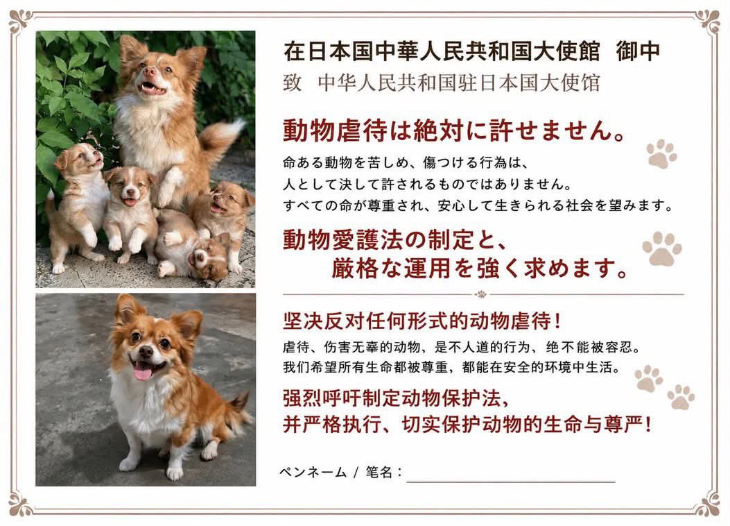 runahime_setuna's tweet photo. 動物虐待は許さない
今、世界中で怒り溢れてます
動物虐待に国境はない
世界中から動物虐待なくなればいい
動物虐待には重い刑罰望みます
 #旺旺
 #動物虐待に国境はない 
 #動物虐待許さない 
 #目には目を歯には歯を https://t.co/wMy8191owt