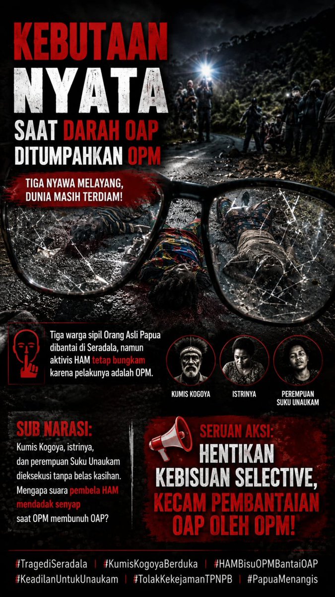 Torangcintapap1's tweet photo. Tidak ada yg diwakili OPM, mereka hanya kelompok kriminal

#OPMkriminal https://t.co/qa2UGqdOBE