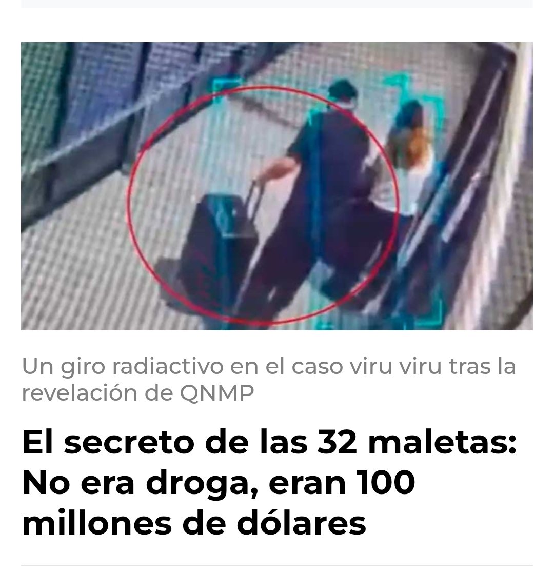 ClauSorucopress's tweet photo. En nuestras narices están ARCHIVANDO este tremendo escándalo de las 32 maletas con 100 millones de dólares que llegaron en un vuelo chárter desde Miami. EN NUESTRAS NARICES. 
Por qué la gran mayoría de los bolivianos están perdiendo la capacidad de asombro e indignación?😳🤔 https://t.co/c3vIdm5OwX