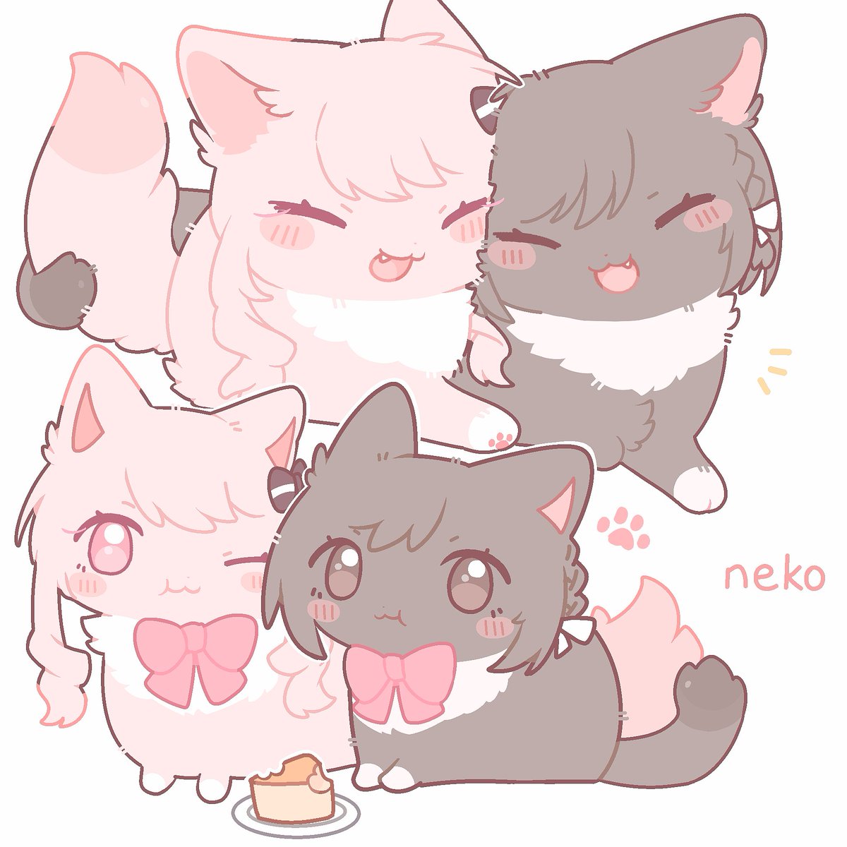 baoliejuren1's tweet photo. #みずえな🐈🐈 https://t.co/CxL8IgBoj9