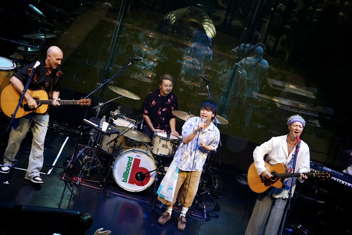 tax_k's tweet photo. MONKEY MAJIK at Billboard Live ～Summer Vibes～
Tokyo &amp; Yokohama

ご来場の皆様ありがとうございました‼︎
心地の良い雰囲気の中で久しぶりにJerryも加わり最高に楽しく演奏できました‼︎
友成空くんも良かったなぁ〜👍🏻

次回の大阪も楽しみ〜😃 https://t.co/IxUUw7yFX0