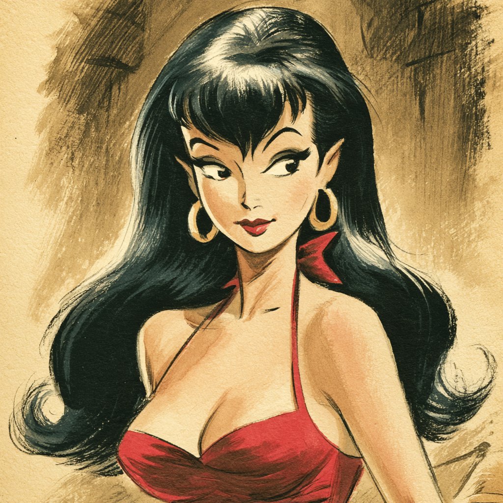 Artedeingenio's tweet photo. This morning I created a new retro pulp illustration style in Midjourney, and I'm really happy with how it turned out.

I'll be sharing it with my subscribers tomorrow. https://t.co/a0U2U8DCuZ