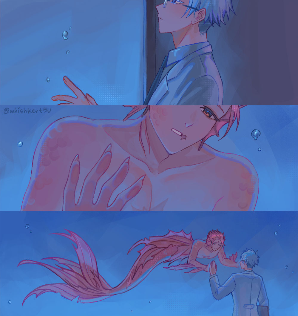 whishkert5U's tweet photo. DAY 2 | Mermaid

Reunion

#goyuuweek2026 #Goyuu #五悠 https://t.co/8JQLFw5XrO