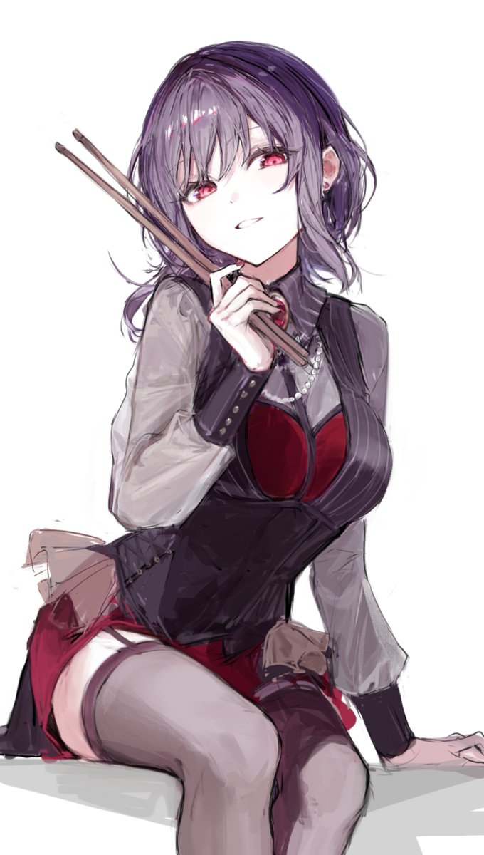 makaronhakami's tweet photo. 落描き!! バンドリハマりそう… https://t.co/atDpYozcYu