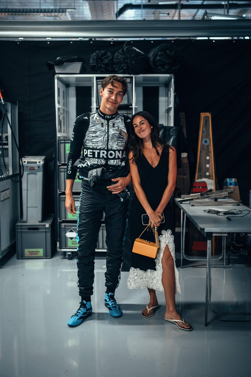 GeorgeRussell63's tweet photo. First half of the season, done. Some highs, some disappointing moments but still a long way to go until the finale. Thanks to the team for the constant, hard work &amp; to the fans for all the love. Catch you soon! https://t.co/FTNwBePrQd