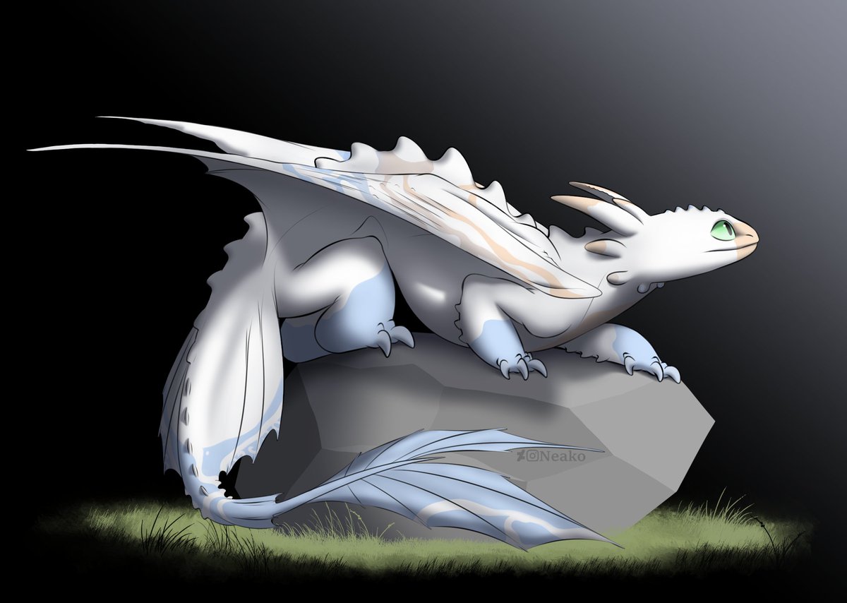 ll_Neakoll's tweet photo. Another YCH comm ♡

#digitalart #dragon #fanart #creature #fantasyart #httyd #howtotrainyourdragon #dragonart #nightfury #dragon #lightfury #httydart #toothless #originalcharacter #dragonoc #art https://t.co/0X1cOPcE35