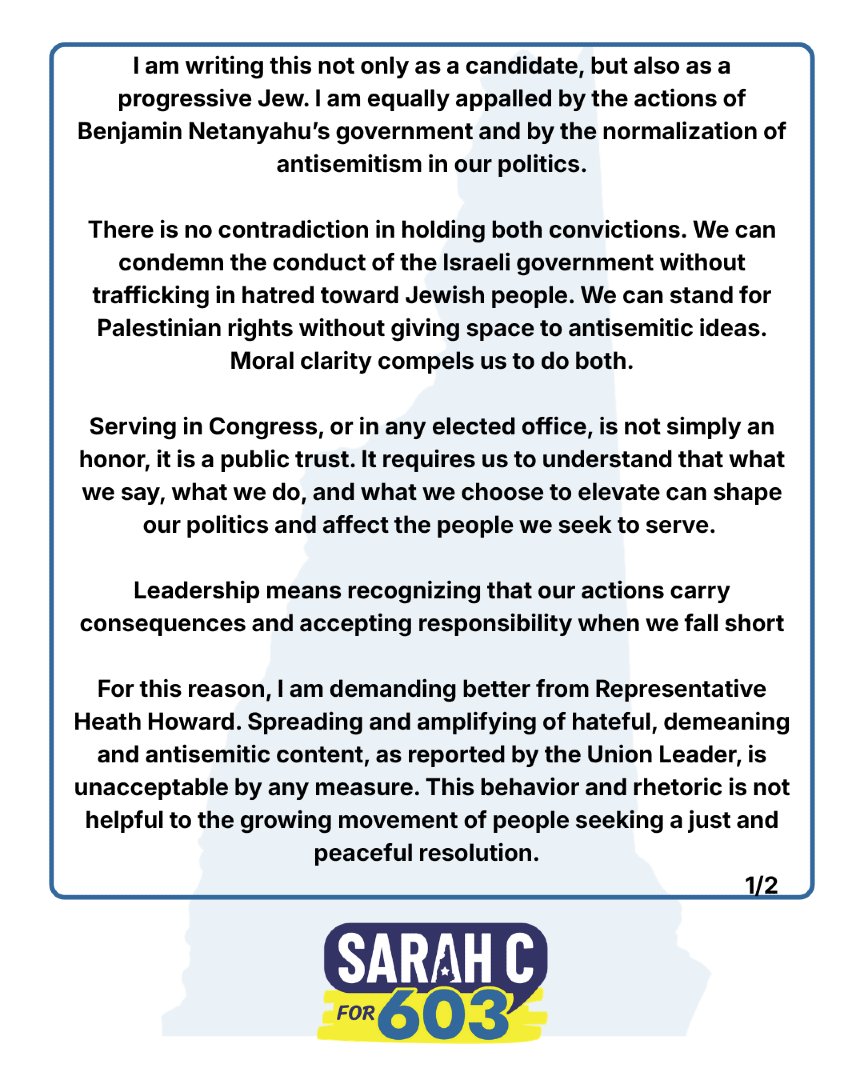 SarahC603's tweet photo. My statement regarding Mr. Heath Howard. https://t.co/gaWbr5ZyJo
