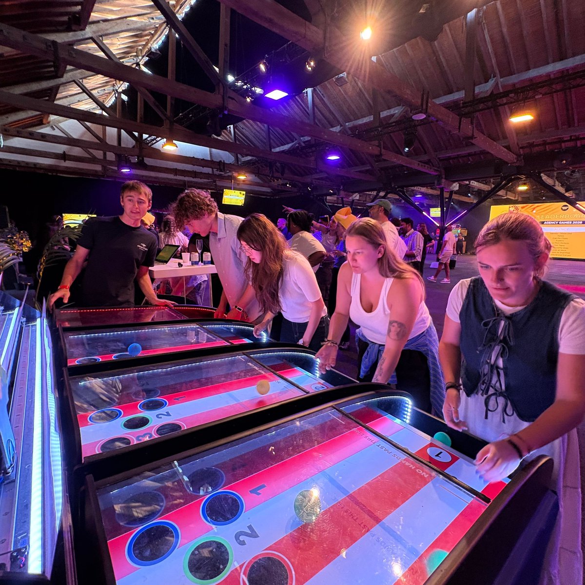 outsourcedchat's tweet photo. Team OE took on The Agency Games. Multiple games, one competitive team and a whole lot of team spirit. The games included Scalextric, Roll-a-Ball Racing and an edible mist station. The event was a reminder of what Team OE can achieve together.  #TheAgencyGames #TeamOE https://t.co/3cZhHpV93P