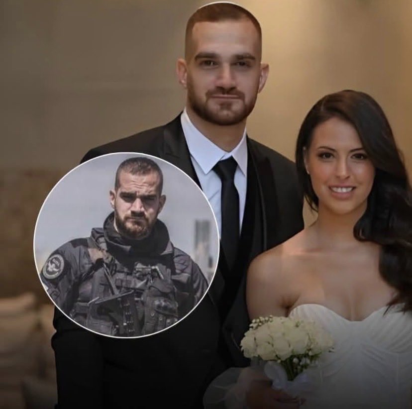 Aaron710David's tweet photo. 💔 The story of Eliran Abergel—a police officer and hero who died on October 7th during fierce fighting for Kibbutz Be’eri while rescuing residents under fire—is a story of courage, love, and a life that proved stronger than death.
For a year and a half, Eliran and his wife, Eden, had dreamed of having a child. They underwent difficult and grueling fertility treatments, but to no avail.
Just a few days before that terrible Saturday, the couple was talking at home. Eliran placed his hand on Eden’s belly, gently stroked it, and said with absolute confidence:
"I have a good feeling. I think this time it’s going to work."He did not know that this would be his last conversation about the child he had so eagerly awaited.
After the *shiva* ended—while Eden was plunged into a grief and longing beyond words—she received her blood test results.
She was pregnant.
And then, another incredible thing happened.
Some time later, Eden found a small note that Eliran had hidden a year earlier inside their Hanukkah menorah—the *hanukkiah*.
In that note, he had written a single, simple request to
God: that they have a son, or that they have twins. And his prayer was answered in two ways at once: Eden gave birth to a son—Ari Yehuda. And he was born under the sign of Gemini.
Today, those who see little Ari say he bears an incredible resemblance to his father—and not just in appearance. It is as if his father’s character, strength, charisma, and that special light that defined Eliran live on in him.
Eliran was taken far too soon.
But he left behind the most important thing of all: life.
His son is growing up, and with him, his father’s story continues—the story of a man who, on that most terrible day, did not think of himself but rushed to save others.
May Ari Yehuda grow up happy and healthy.

May the memory of Eliran be a blessing.💔🙏