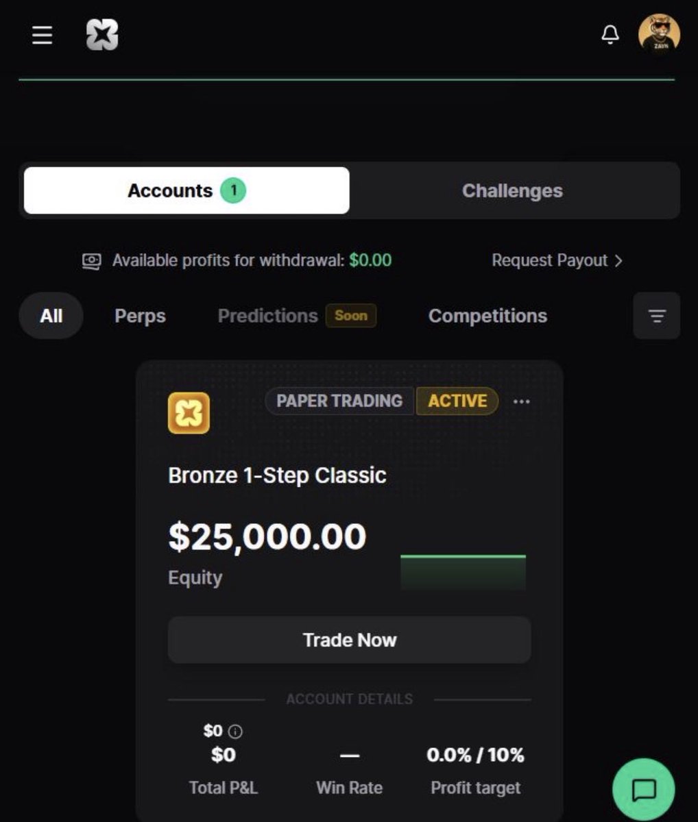 Zaynnode's tweet photo. Happy to share my partnership with Propr🤝

@ProprXYZ is prop trading platform to trade funded accounts from $5K to $100K without risking your own capital. The challenge rules are easy and very trader friendly.

I'm starting my journey with a $25K Challenge cost me just around $250 💸

🔗 Sign up here: https://t.co/x0CkM40H2u

Use coupon code ZAYN to get exclusive 15% OFF on your challenge purchase. 🚀

If you have any queries about purchasing a challenge you can ask me directly.