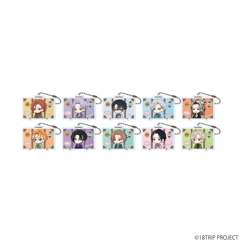 18trip_check's tweet photo. 【コレイズ販売終了間近】

18TRIP_アクリルキーホルダー (公式イラスト)

販売期間 2026年7月29日まで

https://t.co/C2hPBySugW https://t.co/QfaIkE6Nec
