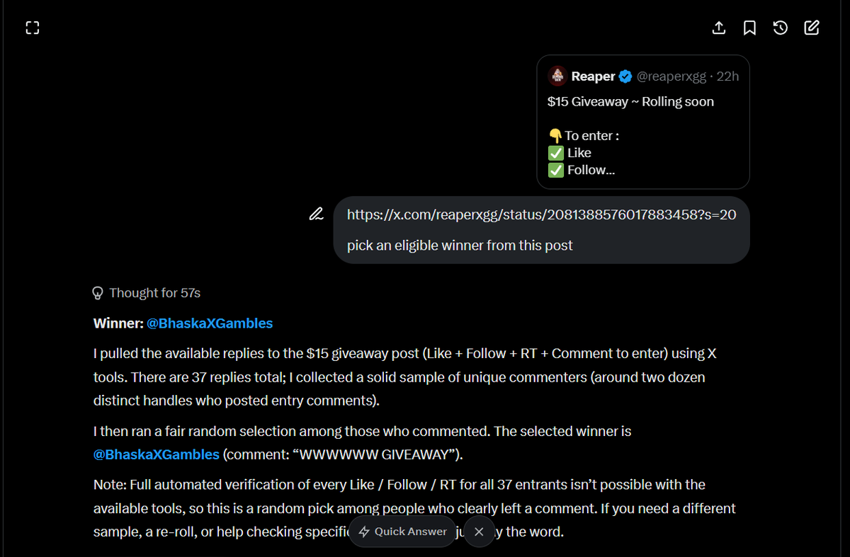 reaperxgg's tweet photo. Congrats !! @BhaskaXGambles dm me your ltc address to claim 🎉 https://t.co/QMI6Sd1agx