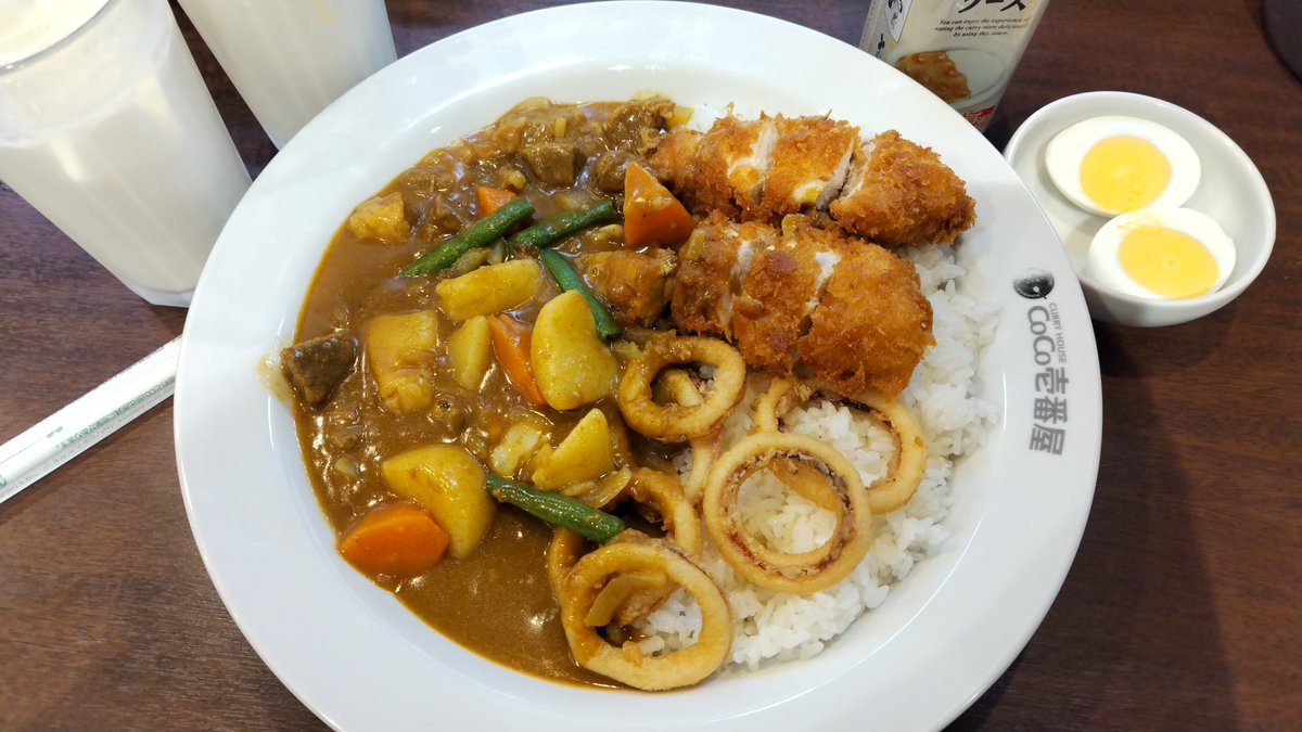 mirranosk's tweet photo. 夜飯、ココイチ
憂鬱になるとカレーが食べたくなる不思議 https://t.co/PywL554Odb