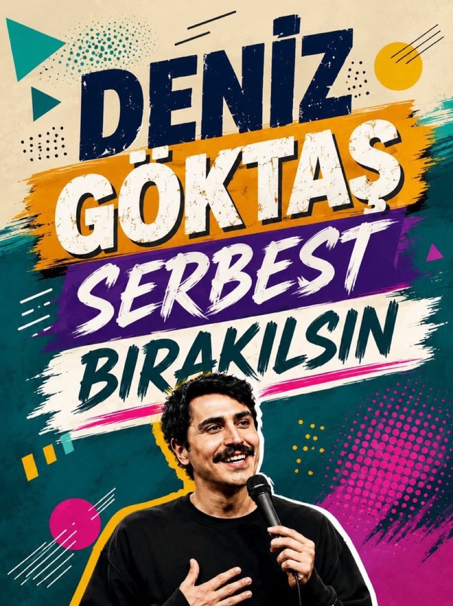 YesimKO's tweet photo. #DenizGöktaşSerbestBırakılsın 
Her gün, yüksek sesle ve vaz geçmeden. https://t.co/UVInSgEgPp