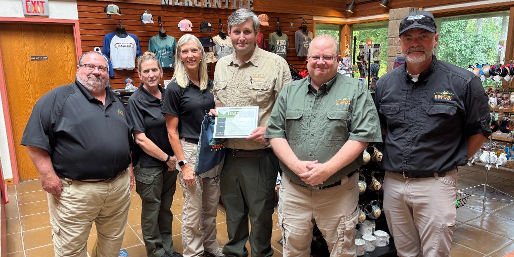 mostateparks's tweet photo. Congratulations to Erik Veenstra, our team member of the month! 
Erik, senior maintenance worker at Dr. Edmund A. Babler Memorial State Park, is always troubleshooting campground electrics, plowing snow, fixing toilets, repairing water line breaks, or mentoring team members. https://t.co/EDRvc1txg3