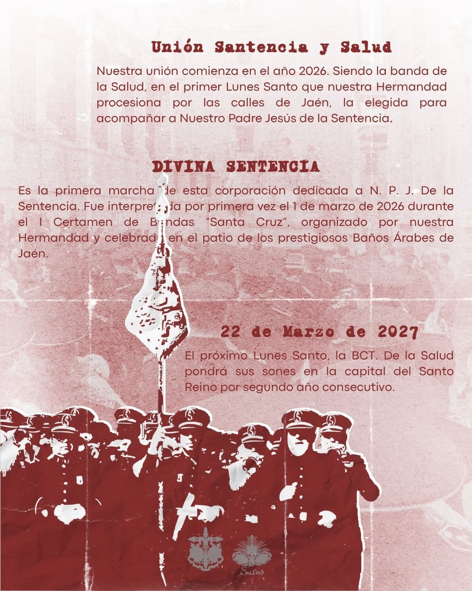 sentenciadejaen's tweet photo. 𝐂𝐨𝐧𝐨𝐜𝐞 𝐚…  @bandasaludcord https://t.co/C9O9VAmk5O