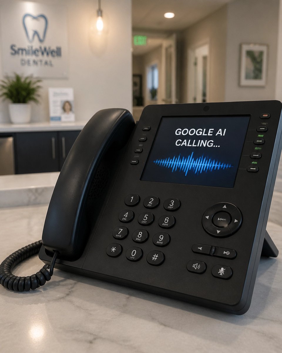lamarhull20's tweet photo. Google’s AI is calling your front desk to check pricing. If you don't answer, you get a "couldn't reach" label that kills your ranking. Is your team ready for the AI caller? #SEO #GoogleAI #MedicalMarketing https://t.co/d29YU8gaRE