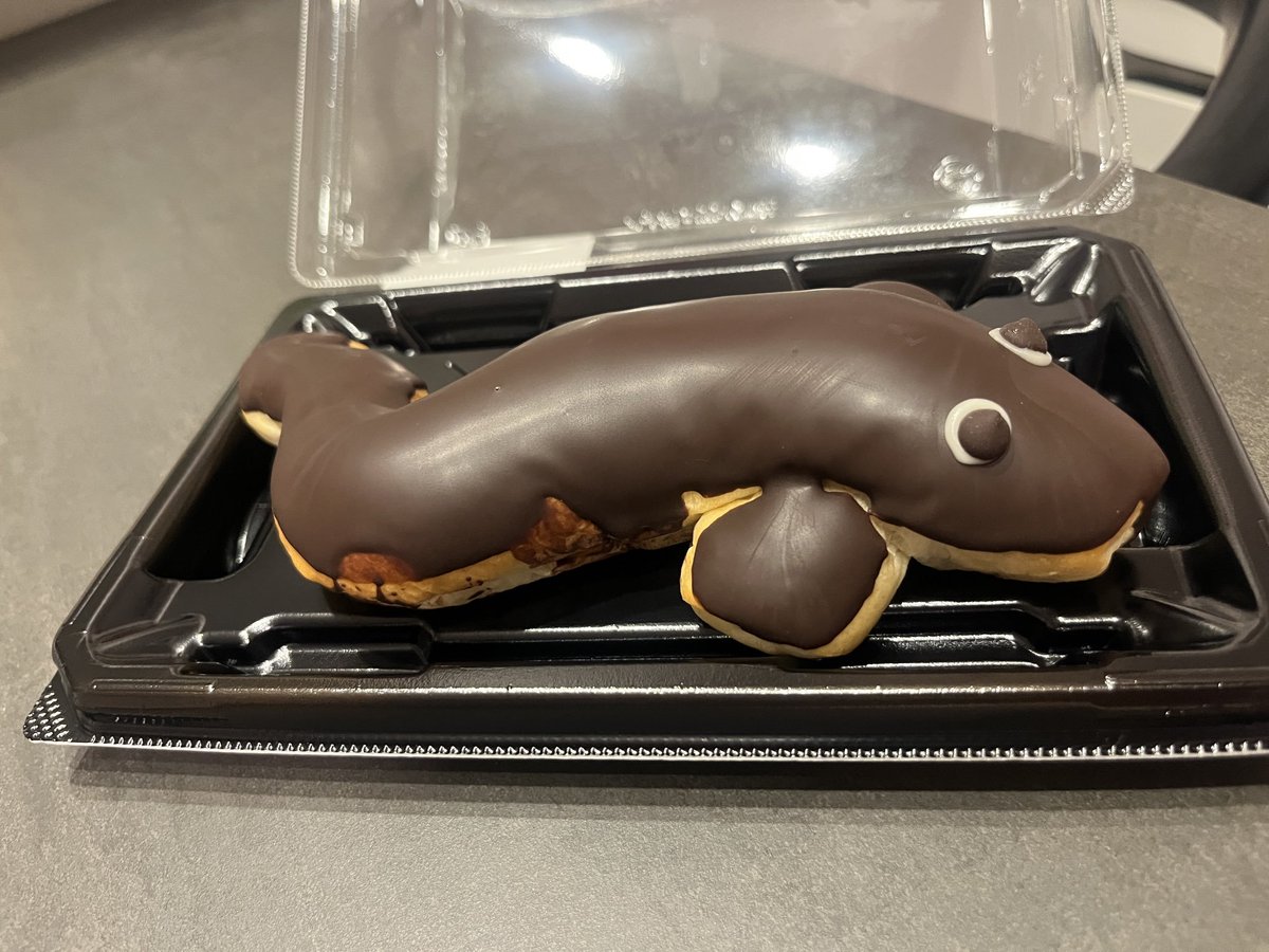 doubutsupan's tweet photo. DMで投稿、パンコーナーでもうなぎコーナーでも販売されていたといううなぎパン https://t.co/5IV3vFWNFt