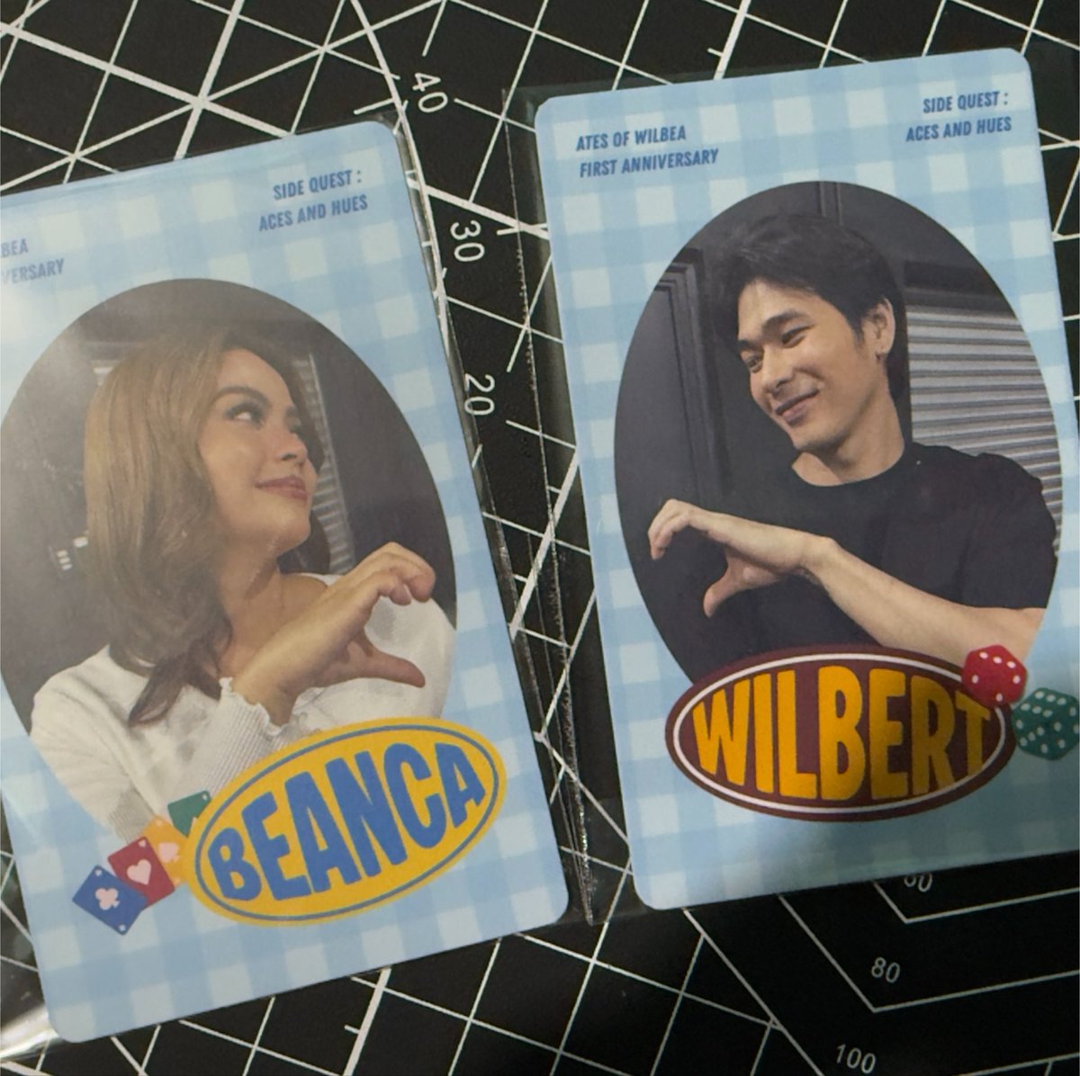 atesofwilbea's tweet photo. Front and back of our anniversary pcs 💙 https://t.co/D0fLsZ52Ui