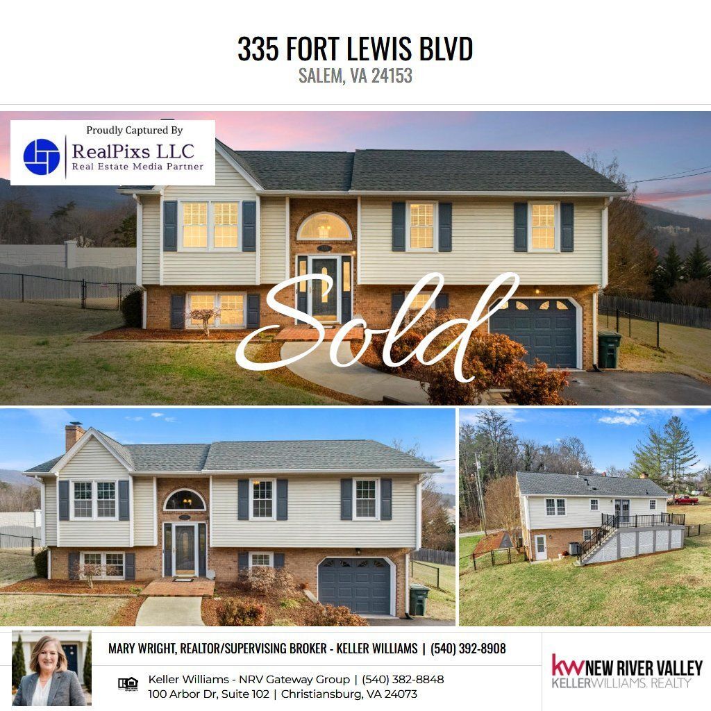 RealpixsP's tweet photo. #RealPixs recently captured this beautifully maintained, spotless, and move-in-ready Salem home that has SOLD! Congratulations to our friend Mary Wright with NRV Gateway Group at Keller Williams New River Valley, and to her client! It's more than a hashtag #ProPixsSellHomes https://t.co/V837RhxpA5