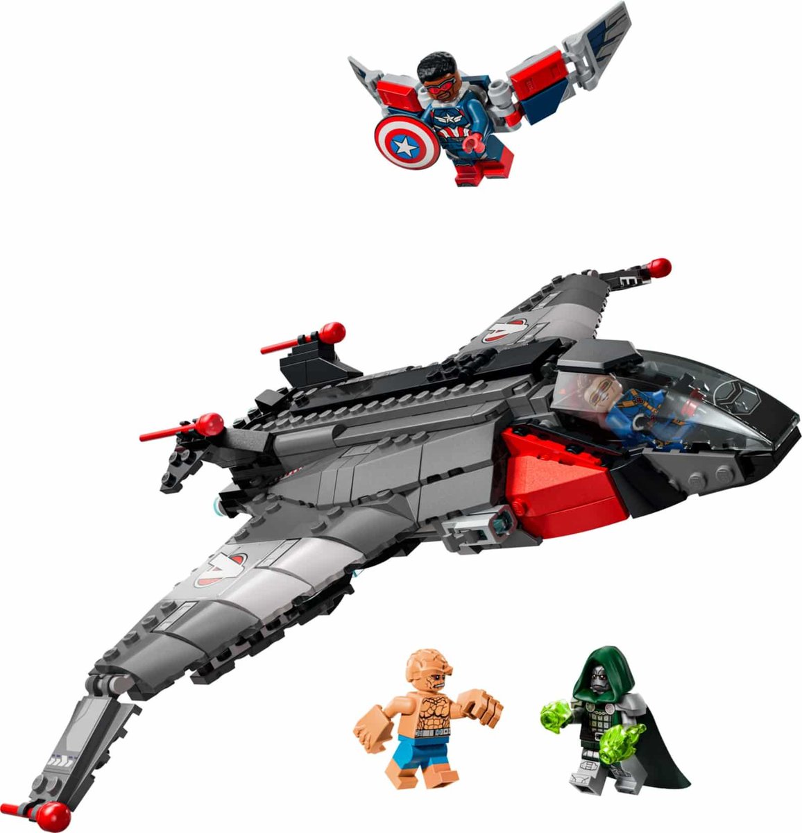 Crunch_62590's tweet photo. LEGO Marvel 76347 : Le Quinjet s’envole vers de nouvelles aventures https://t.co/x1zsQHaWBT 
#LEGO #LegoNews #AFOL #lego_marvel https://t.co/WlHbxHIWa7