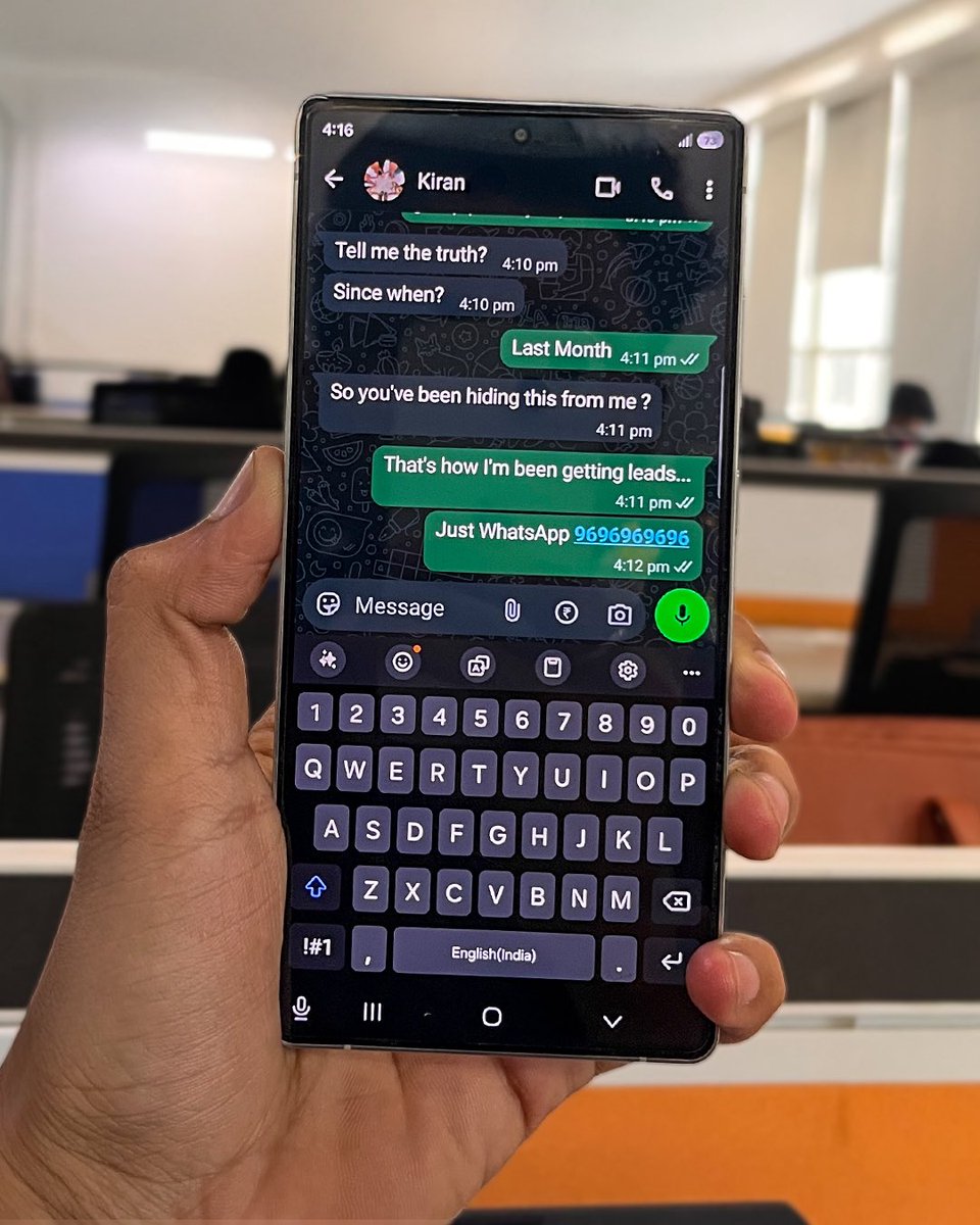 IndiaMART's tweet photo. Well, well, well...how the tables turn.

#IndiaMART #KaamYahinBantaHai #WhatsApp9696969696 https://t.co/l71y4ZbLsG