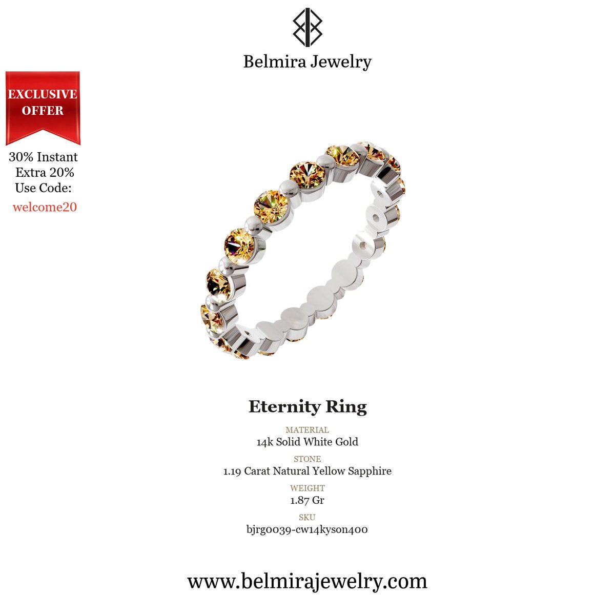 belmirajewelry's tweet photo. Eternity Ring by Belmira Jewelry
SKU: bjrg0039-cw14kyson400
#jewelry #luxury #gold #Diamond #solidgold #XAUUSD https://t.co/Jte23rSVej