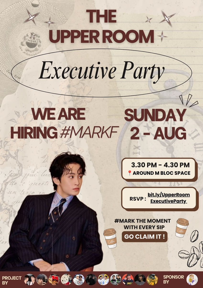 hyuckie24's tweet photo. YOU'RE INVITED 📢‼️

```The Upper Room``` is now looking for passionate to join our annual celebration.

When and Where? 🤔
📆 : Sunday, 2 August 2026
⏰ : 3.30 - 4.30 PM
📍 : Around M Bloc Space 

RSVP : https://t.co/9bUGgBTSLu 
So, secure your RSVP on July 28 at 08.02 PM ! 😍💙 https://t.co/1chAXpCi0V