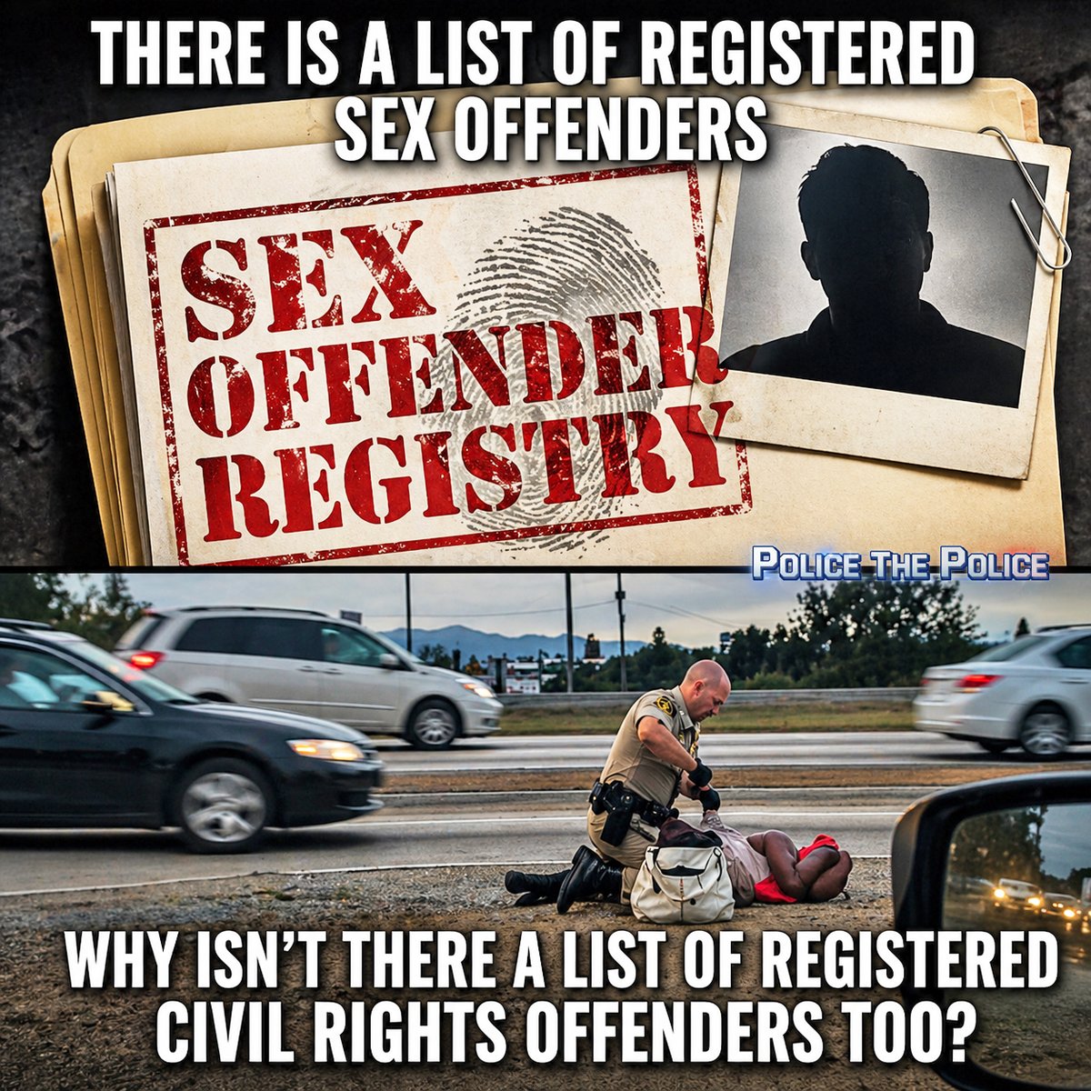 PoliceThePolic1's tweet photo. Excellent question... When do we start? https://t.co/hG85eyhxG2