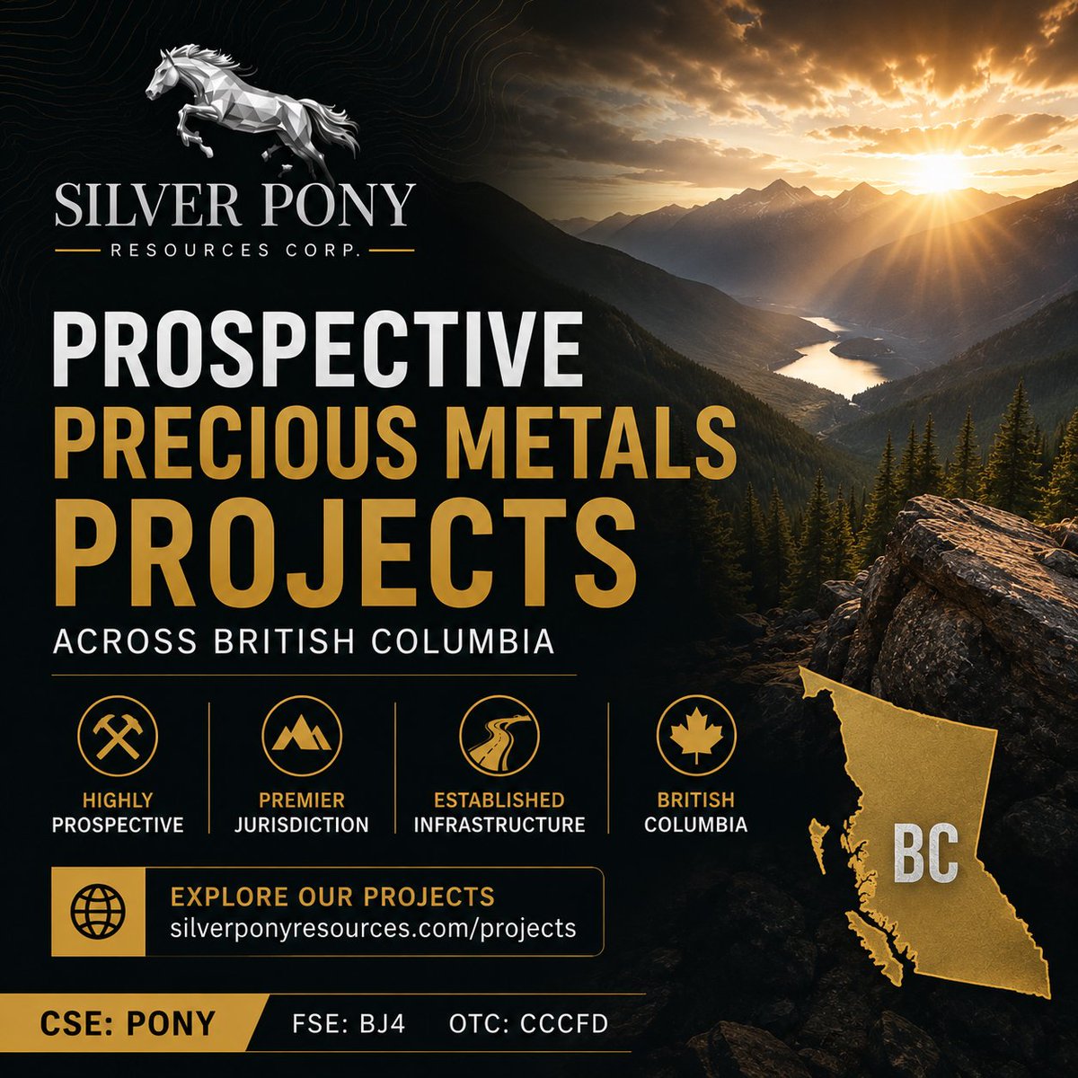 thesilverpony's tweet photo. Silver Pony's portfolio spans several highly prospective precious metals projects across British Columbia, a jurisdiction recognized for its mining expertise and established infrastructure.
https://t.co/EzBNw9ocLY

$PONY #Silver #Gold #Exploration #BritishColumbia https://t.co/v004ujXMEp