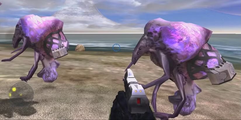 lastchalice's tweet photo. I do think it’s interesting they took the time to make a Halo remake and didn’t include:

- Any integration of the Arbiter’s presence
- Any of the wildlife from early Halo builds
- No flamethrower from CE on PC
- No specter vehicle from CE
- No Engineers

There’s even a wildlife enemy type already in Reach and this is using the Reach engine.