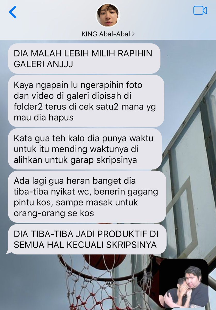 marimarihei's tweet photo. KING curhat https://t.co/hNRiFFKYyS