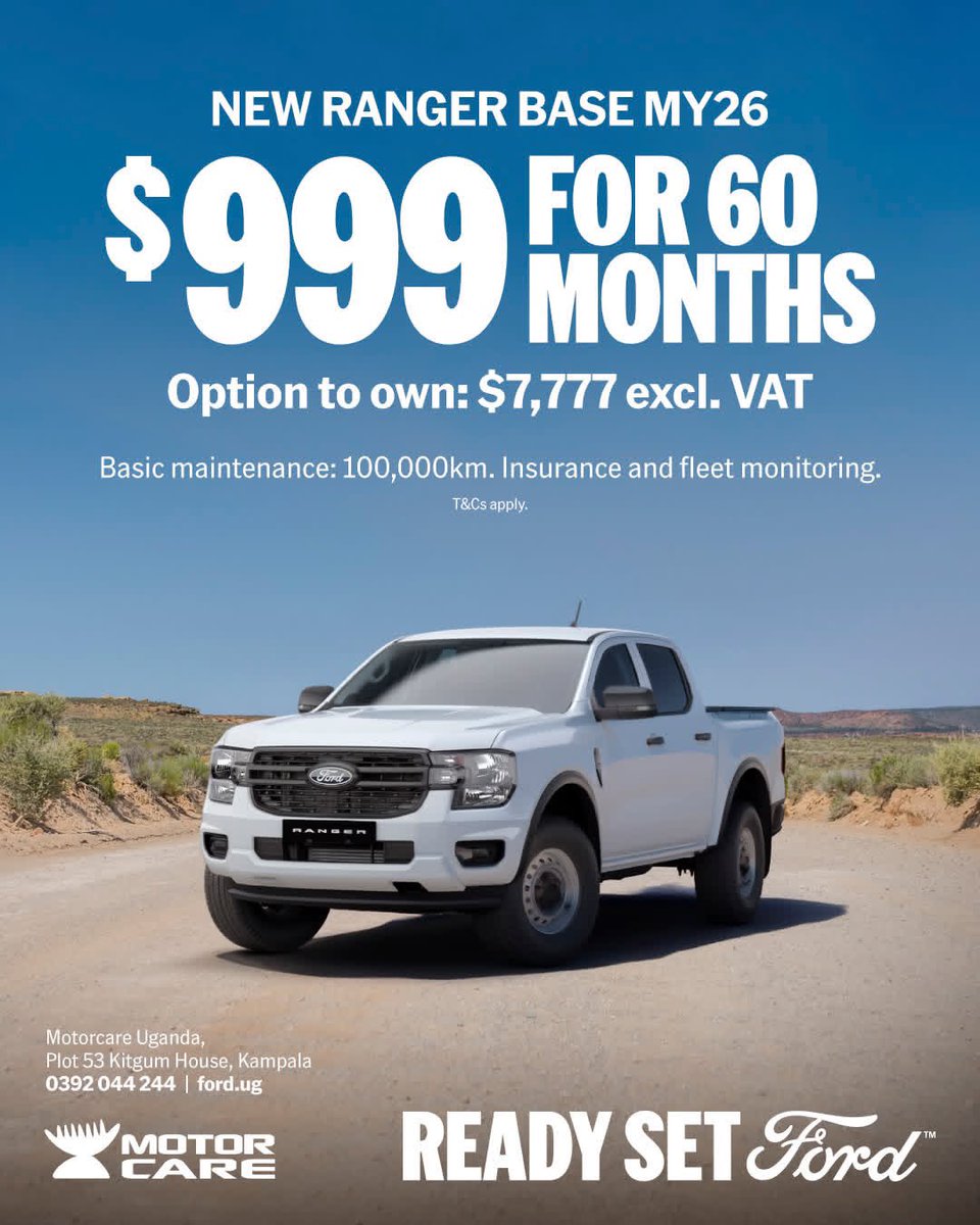 Ford Uganda tweet media