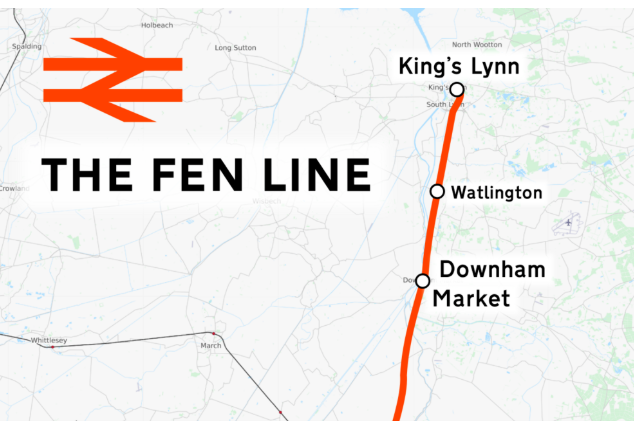 FenLineUsers's tweet photo. Today's Norfolk Day celebrating all that's good about the county. The Fen Line has 3 stations in Norfolk with King's Lynn the 2nd busiest in the county (behind Norwich) and Downham Mkt in 4th place ahead of Great Yarmouth - stat's we remind decision makers of at every opportunity https://t.co/J3qXjVp5BI