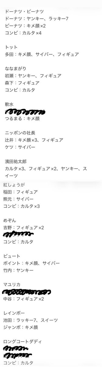 r0se_mr's tweet photo. 【交換】よしもとコレカ7th Edition

譲：画像1-3
求：9番街レトロ、イチゴ、例えば炎　（カード詳細は画像4参考）

・郵送交換
・基本同種、もしくは同レアリティ同士の交換希望
・ウルトラレアカードに関しては他のレアリティ複数種↔︎1枚も可能
・まとめての交換の方優先させていただきます https://t.co/JMWOZxHFkb