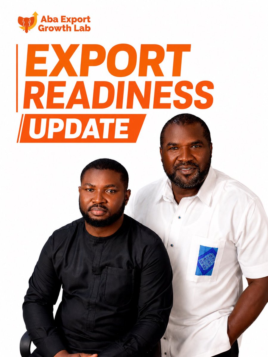 abaexportlab's tweet photo. Export Readiness Update

Another milestone worth celebrating! 🎉

We're excited to share that two of our cohort businesses have successfully secured approvals from the Standards Organisation of Nigeria (SON), an important step towards building an export-ready brand. https://t.co/eybg6au9ad