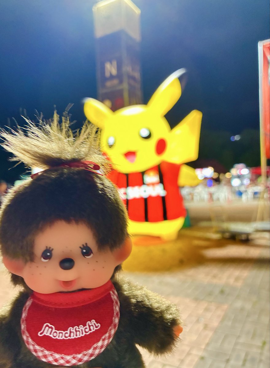 montan_chi's tweet photo. 今晩んもんち🐵🌃
昨日はARIH Day🍻
⚽️FC Seoul vs 蔚山HD戦
行ってきたよ🐵❣️🤗✨ https://t.co/S4qpXb7cAE