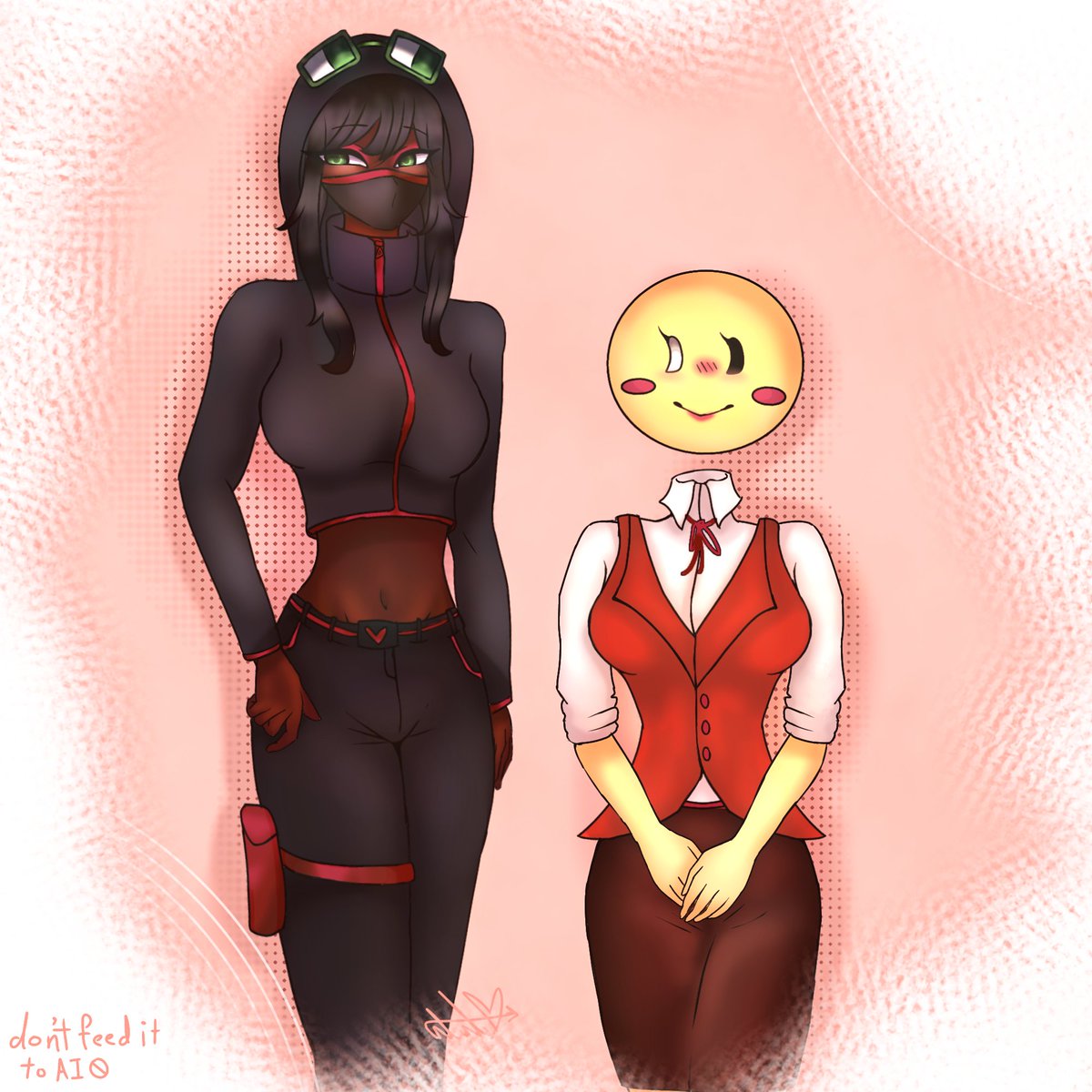 Neu_91x's tweet photo. Mob and Verity as females ♀️♀️

I love it so much they look so cute

🚫don't feed it to ai pls 🚫
---------------------------
#verimob #verity #thatmob #mob #Minecraft #veritymob https://t.co/YaWe9oo9Is